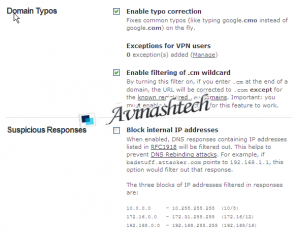 opendns adv settings1 300x236 Use OpenDNS to browse Internet faster, safer and smarter   Part2