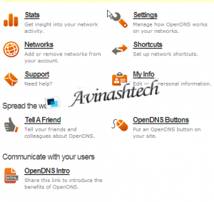 opendns settings page 300x283 Use OpenDNS to browse Internet faster, safer and smarter   Part2