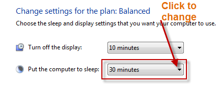  How to disable Auto Sleep mode in Windows 7