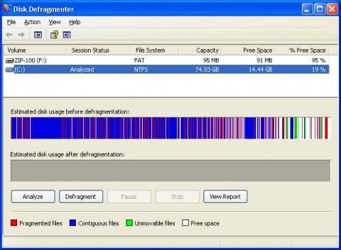 windows-defrag Defrag files, folders or drive with Defraggler 2