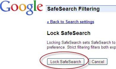 google safesearch4 How to lock Google Safesearch on your Browser and Computer