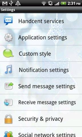 Handcent SMS