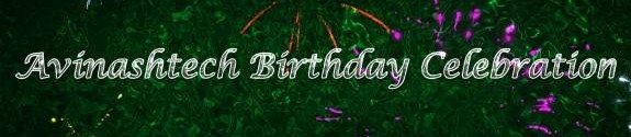 Avinashtech Birthday Celebrations: Giveaway Menu, Stay tuned