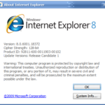 Download Internet Explorer (IE8) RC1