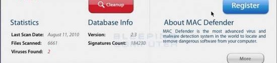 How to remove MacDefender, MacProtector or MacSecurity malware