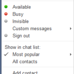 Enable Hangouts