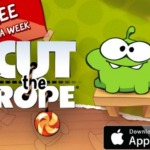 Download “Cut the Rope” for free for a week on AppStore for iPhone, iPad