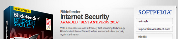 Download Free Bitdefender Internet Security 2014 License key (9 months)