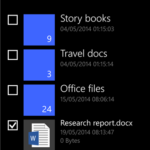 Windows Phone File Manager