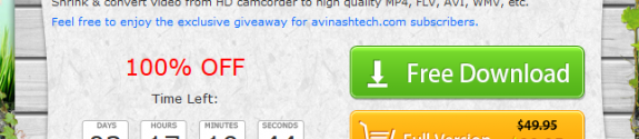 Giveaway : WinX HD Video Converter Deluxe unlimited license key