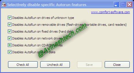 Disable Autorun