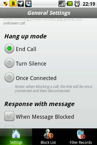 block calls