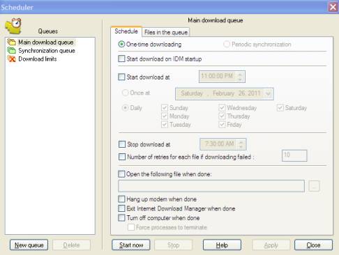 IDM queue