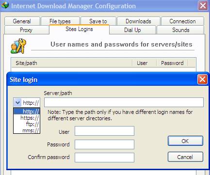 IDM site login