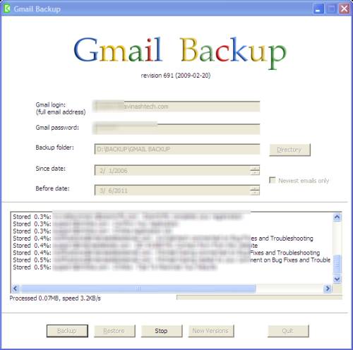 Gmail Backup