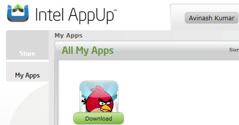 angrybirds intel appup