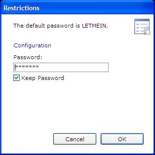 winguard password