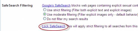 google safesearch2