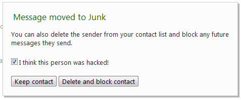 Hotmail friend hacked 1