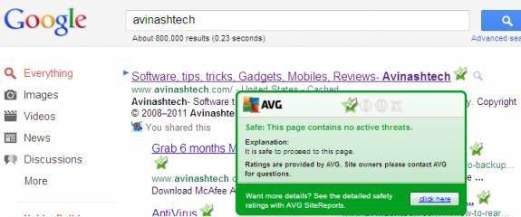 AVG Safe