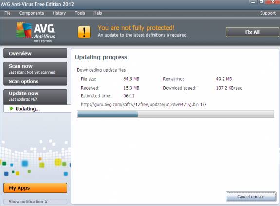 AVG Update