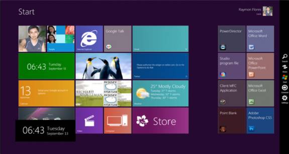 Metro UI Windows7 8