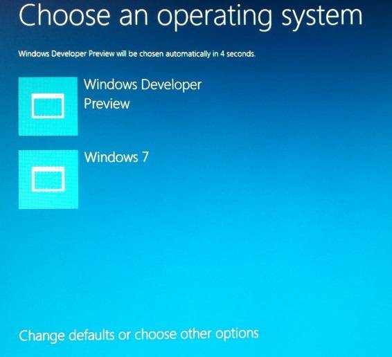 Windows 8 boot screen