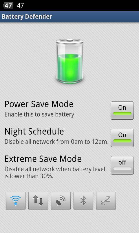 Android battery defender