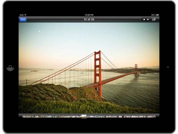 Facebook ipad photo