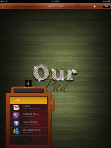 Our pad accounts