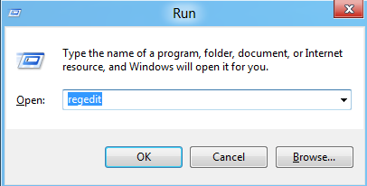Regedit Windows 8