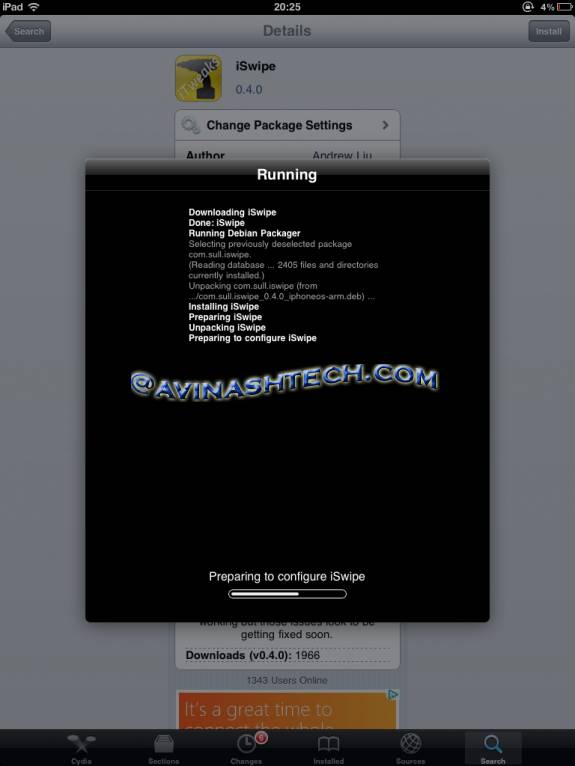 Swype iswipe iphone ipad install