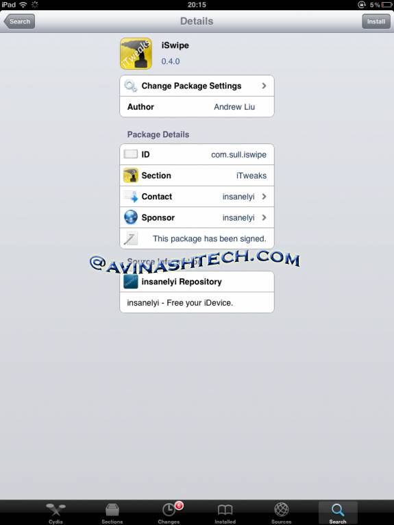 Swype iswipe iphone ipad