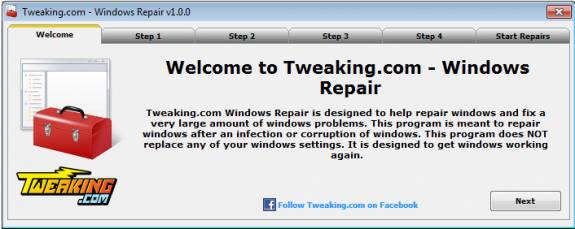 Windows repair
