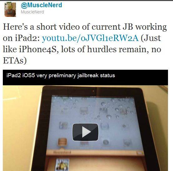 iPAd 2 iOS 5 Jailbreak