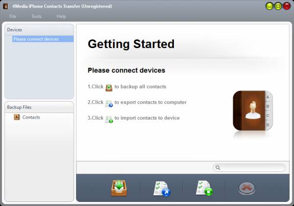 iPhone Contacts transfer