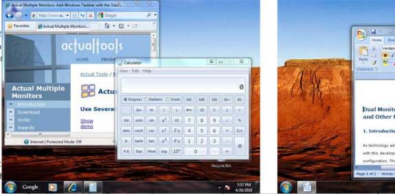 multiple monitor