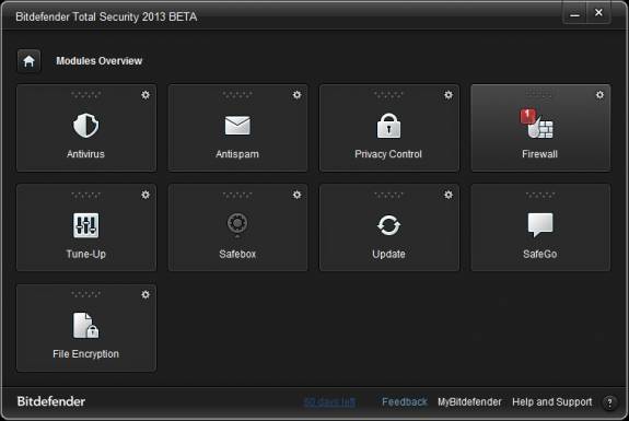 Bitdefender total security 2013 beta features
