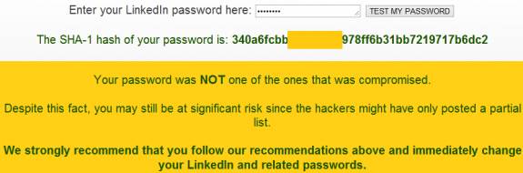 Linkedin Password hacked- lastpass tool