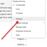 Google Drive Settings