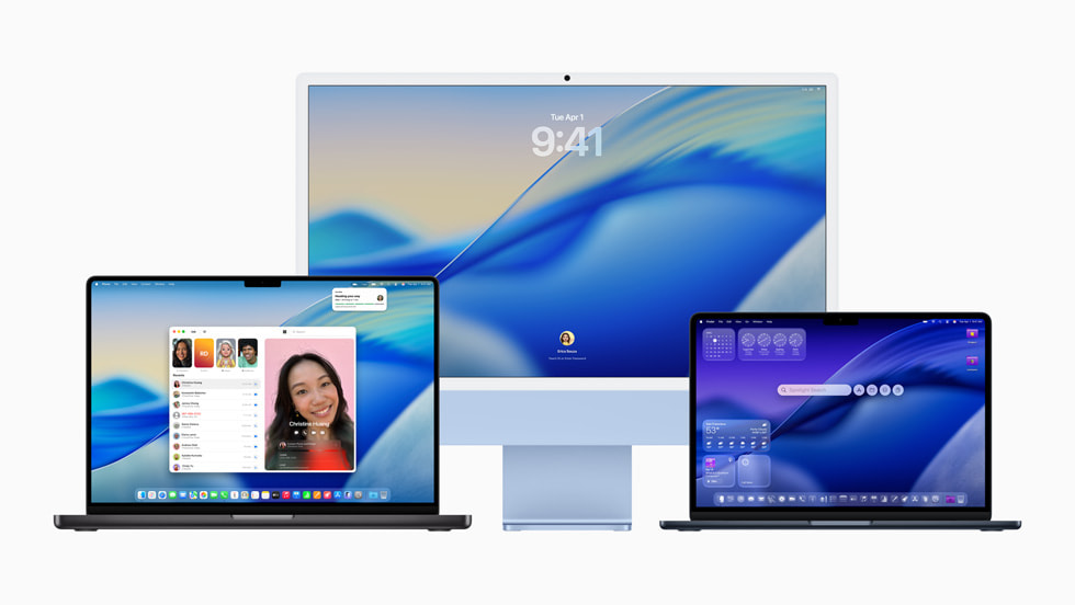 MacBook Pro, iMac, and MacBook Air running macOS, illustrating the ClickLock Mac malware Terminal warning